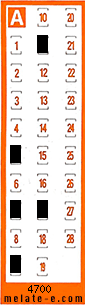Volante ganador del sorteo 4700 de Chispazo