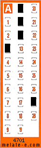 Volante ganador del sorteo 4701 de Chispazo
