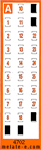 Volante ganador del sorteo 4702 de Chispazo