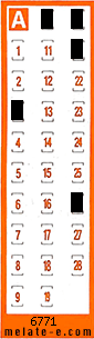 Volante ganador del sorteo 6772 de Chispazo
