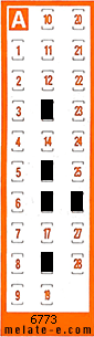 Volante ganador del sorteo 6773 de Chispazo