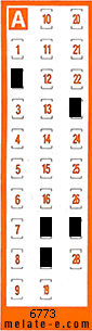 Volante ganador del sorteo 6774 de Chispazo