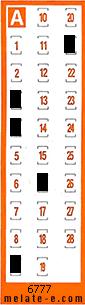 Volante ganador del sorteo 6778 de Chispazo