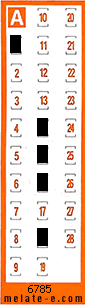 Volante ganador del sorteo 6786 de Chispazo