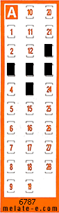 Volante ganador del sorteo 6788 de Chispazo