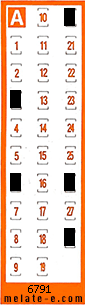 Volante ganador del sorteo 6792 de Chispazo
