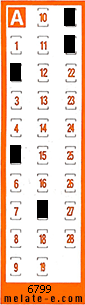 Volante ganador del sorteo 6800 de Chispazo