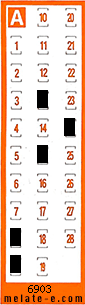 Volante ganador del sorteo 6904 de Chispazo