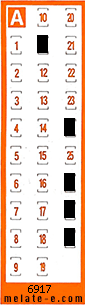 Volante ganador del sorteo 6918 de Chispazo