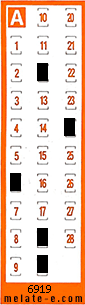 Volante ganador del sorteo 6920 de Chispazo