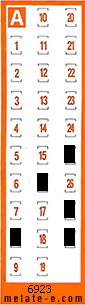 Volante ganador del sorteo 6924 de Chispazo
