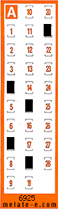 Volante ganador del sorteo 6926 de Chispazo