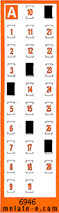 Volante ganador del sorteo 6946 de Chispazo