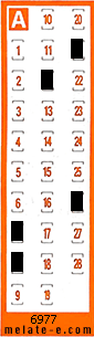 Volante ganador del sorteo 6978 de Chispazo