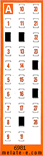 Volante ganador del sorteo 6982 de Chispazo