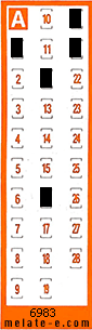 Volante ganador del sorteo 6983 de Chispazo