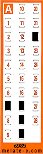 Volante ganador del sorteo 6986 de Chispazo