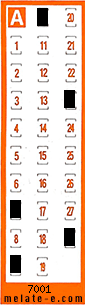Volante ganador del sorteo 7002 de Chispazo
