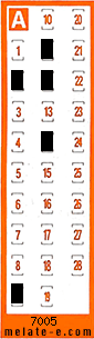 Volante ganador del sorteo 7005 de Chispazo