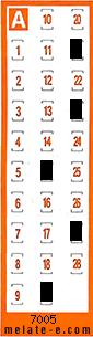 Volante ganador del sorteo 7006 de Chispazo