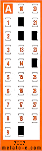 Volante ganador del sorteo 7008 de Chispazo