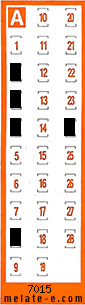 Volante ganador del sorteo 7016 de Chispazo