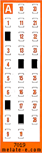 Volante ganador del sorteo 7020 de Chispazo