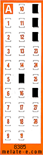 Volante ganador del sorteo 8385 de Chispazo