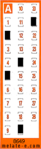 Volante ganador del sorteo 8650 de Chispazo