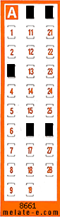 Volante ganador del sorteo 8661 de Chispazo