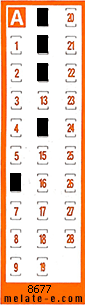 Volante ganador del sorteo 8678 de Chispazo