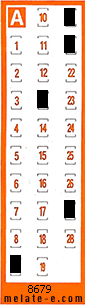 Volante ganador del sorteo 8679 de Chispazo