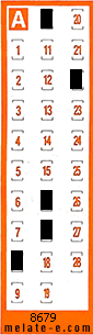 Volante ganador del sorteo 8680 de Chispazo