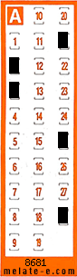 Volante ganador del sorteo 8682 de Chispazo