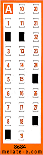 Volante ganador del sorteo 8684 de Chispazo