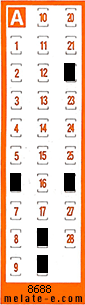 Volante ganador del sorteo 8688 de Chispazo
