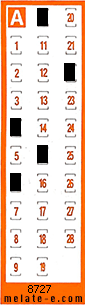 Volante ganador del sorteo 8728 de Chispazo