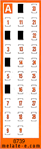 Volante ganador del sorteo 8740 de Chispazo