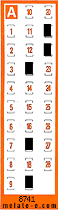 Volante ganador del sorteo 8741 de Chispazo