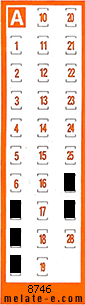 Volante ganador del sorteo 8746 de Chispazo