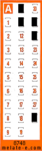 Volante ganador del sorteo 8748 de Chispazo