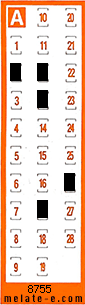 Volante ganador del sorteo 8755 de Chispazo