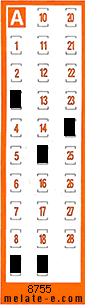 Volante ganador del sorteo 8756 de Chispazo