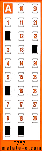 Volante ganador del sorteo 8758 de Chispazo
