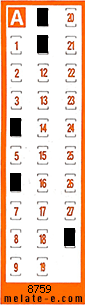 Volante ganador del sorteo 8759 de Chispazo