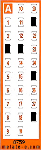 Volante ganador del sorteo 8760 de Chispazo