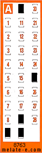 Volante ganador del sorteo 8764 de Chispazo