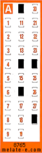 Volante ganador del sorteo 8766 de Chispazo