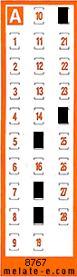 Volante ganador del sorteo 8767 de Chispazo