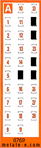 Volante ganador del sorteo 8770 de Chispazo